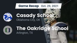 Recap: Casady School vs. The Oakridge School 2021