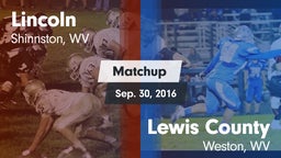 Matchup: Lincoln  vs. Lewis County  2016