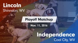 Matchup: Lincoln  vs. Independence  2016