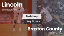Matchup: Lincoln  vs. Braxton County  2019