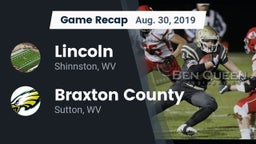 Recap: Lincoln  vs. Braxton County  2019