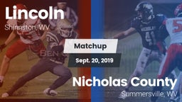 Matchup: Lincoln  vs. Nicholas County  2019