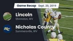 Recap: Lincoln  vs. Nicholas County  2019