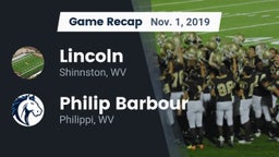 Recap: Lincoln  vs. Philip Barbour  2019