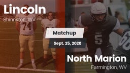 Matchup: Lincoln  vs. North Marion  2020
