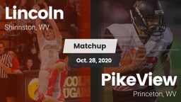 Matchup: Lincoln  vs. PikeView  2020