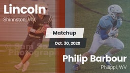 Matchup: Lincoln  vs. Philip Barbour  2020