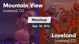 Matchup: Mountain View High vs. Loveland  2016