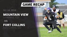 Recap: Mountain View  vs. Fort Collins  2016