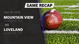 Recap: Mountain View  vs. Loveland  2016