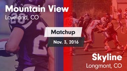 Matchup: Mountain View High vs. Skyline  2016
