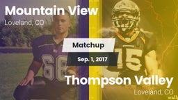 Matchup: Mountain View High vs. Thompson Valley  2017