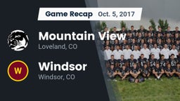 Recap: Mountain View  vs. Windsor  2017