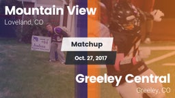 Matchup: Mountain View High vs. Greeley Central  2017