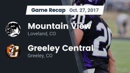 Recap: Mountain View  vs. Greeley Central  2017