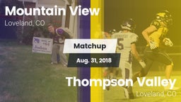 Matchup: Mountain View High vs. Thompson Valley  2018