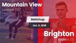 Matchup: Mountain View High vs. Brighton  2018