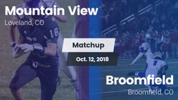 Matchup: Mountain View High vs. Broomfield  2018