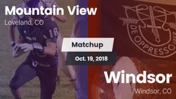Matchup: Mountain View High vs. Windsor  2018