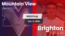 Matchup: Mountain View High vs. Brighton  2019