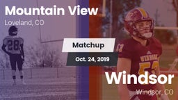 Matchup: Mountain View High vs. Windsor  2019