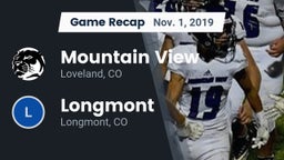 Recap: Mountain View  vs. Longmont  2019