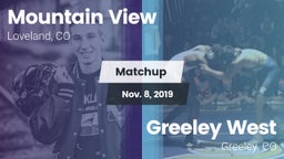 Matchup: Mountain View High vs. Greeley West  2019