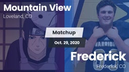 Matchup: Mountain View High vs. Frederick  2020