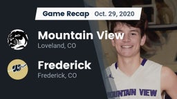 Recap: Mountain View  vs. Frederick  2020