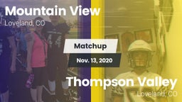 Matchup: Mountain View High vs. Thompson Valley  2020