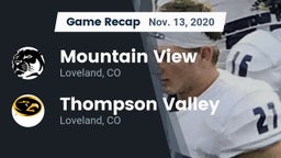 Recap: Mountain View  vs. Thompson Valley  2020