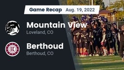 Recap: Mountain View  vs. Berthoud  2022