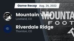 Recap: Mountain View  vs. Riverdale Ridge  2022
