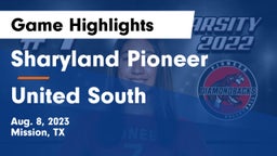 Sharyland Pioneer  vs United South  Game Highlights - Aug. 8, 2023