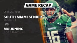 Recap: South Miami Senior  vs. Mourning  2016