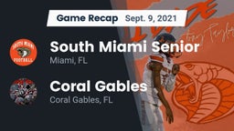 Recap: South Miami Senior  vs. Coral Gables  2021