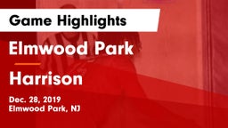 Elmwood Park  vs Harrison  Game Highlights - Dec. 28, 2019