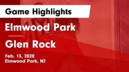 Elmwood Park  vs Glen Rock  Game Highlights - Feb. 13, 2020