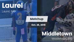 Matchup: Laurel  vs. Middletown  2018