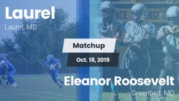 Matchup: Laurel  vs. Eleanor Roosevelt  2019