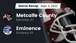Recap: Metcalfe County  vs. Eminence  2022