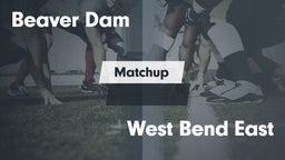 Beaver Dam football highlights Matchup: Beaver Dam High vs. West Bend East  2016