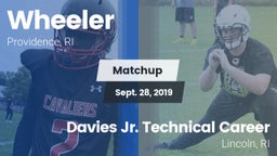 Matchup: Wheeler vs. Davies Jr. Technical Career  2019