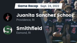 Recap: Juanita Sanchez School vs. Smithfield  2022