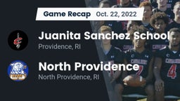 Recap: Juanita Sanchez School vs. North Providence  2022