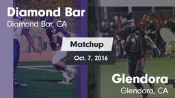Matchup: Diamond Bar High vs. Glendora  2016