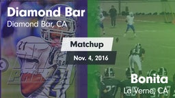 Matchup: Diamond Bar High vs. Bonita  2016