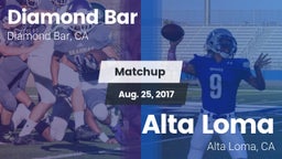 Matchup: Diamond Bar High vs. Alta Loma  2017