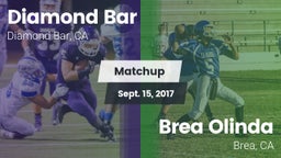 Matchup: Diamond Bar High vs. Brea Olinda  2017