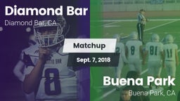 Matchup: Diamond Bar High vs. Buena Park  2018